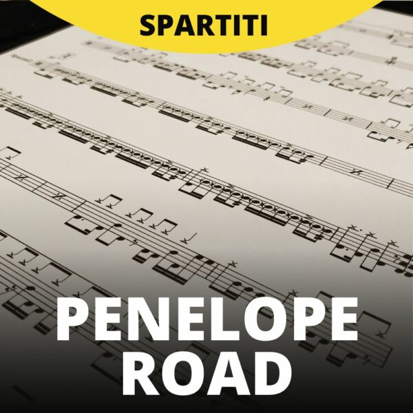 Penelope road - 2009 (drum sheet music)